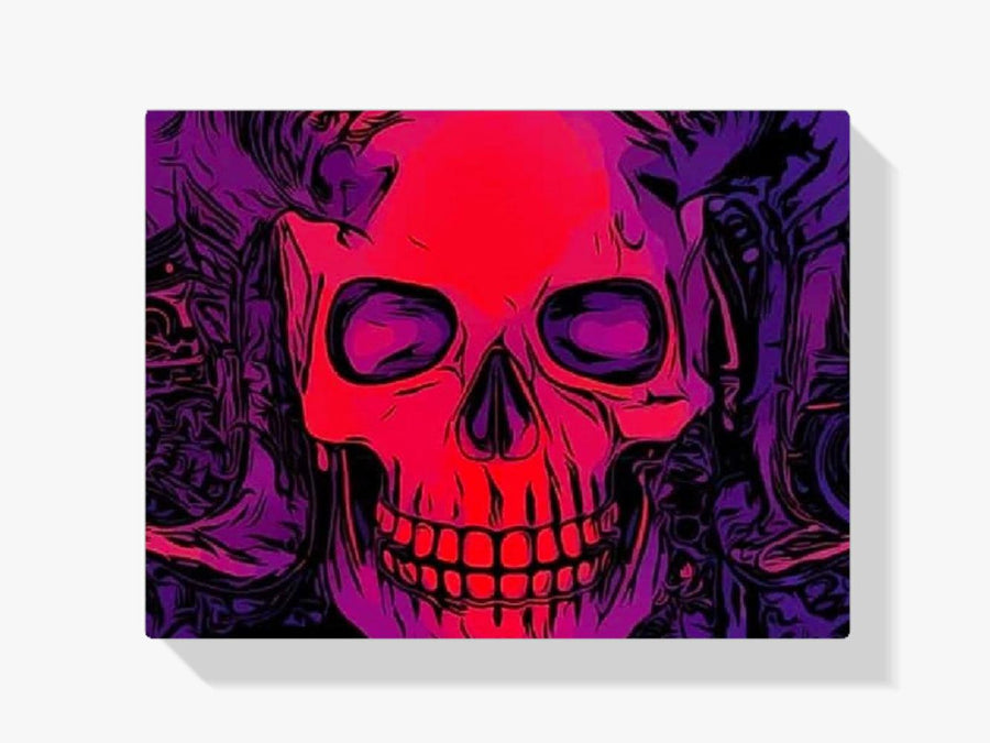 Diamantmalerei Roter Totenkopf - SEOS Shop ®