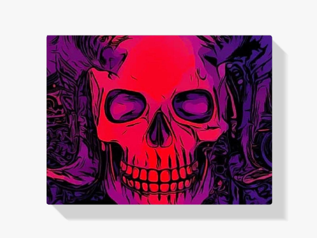 Diamantmalerei Roter Totenkopf - SEOS Shop ®