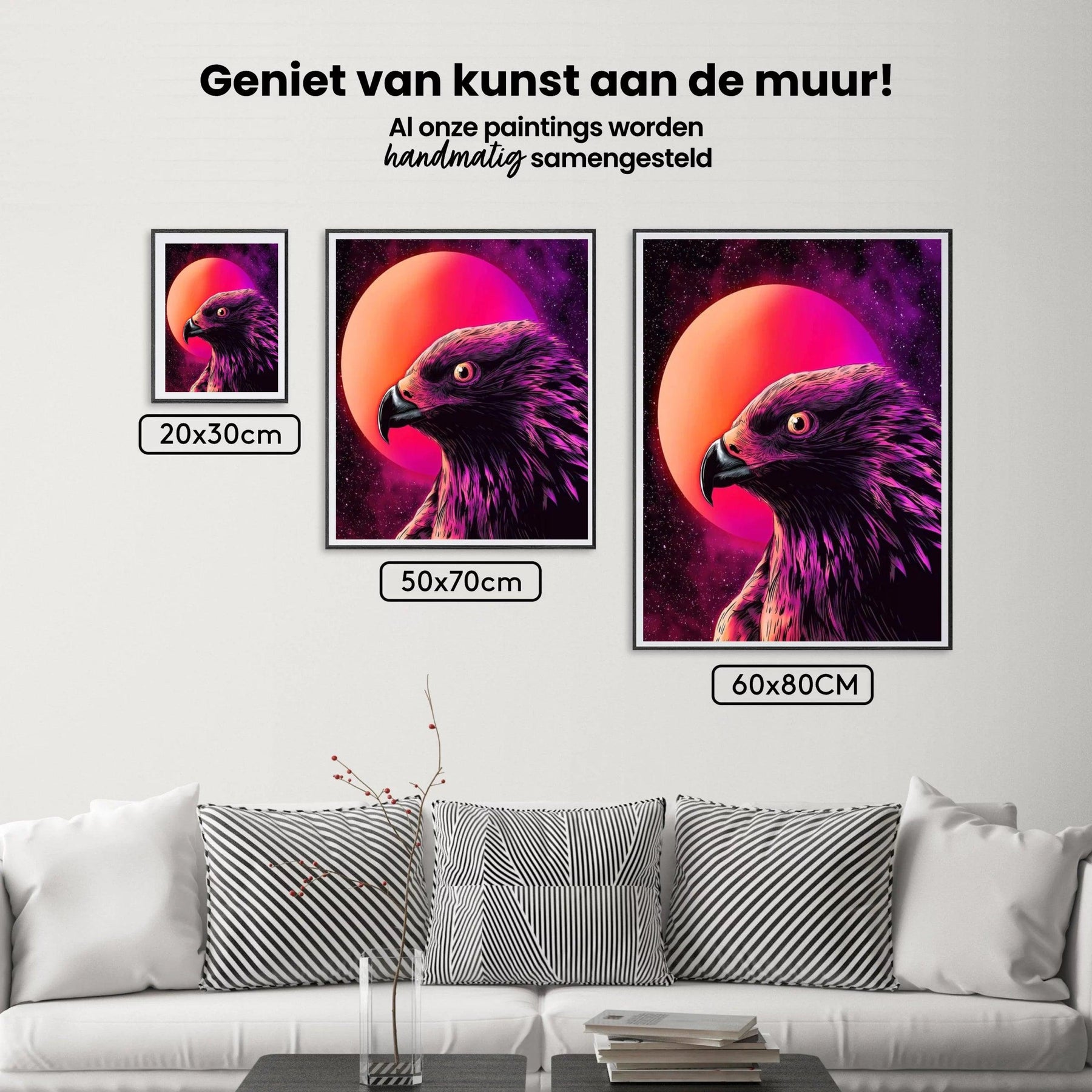 Diamantmalerei Raubvogel in der Nacht - SEOS Shop ®