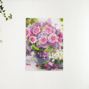Diamantmalerei Rosa Rosen in Vase - SEOS Shop ®