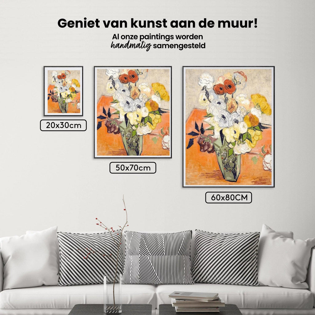 Diamantmalerei Rosen und Anemonen - SEOS Shop ®