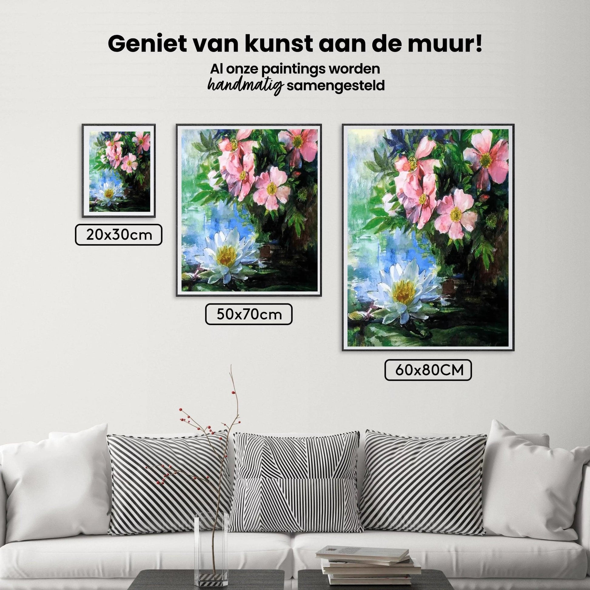 Diamantmalerei Rosen und Seerosen - SEOS Shop ®