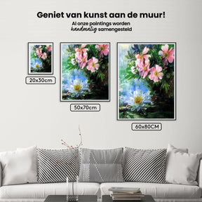 Diamantmalerei Rosen und Seerosen - SEOS Shop ®
