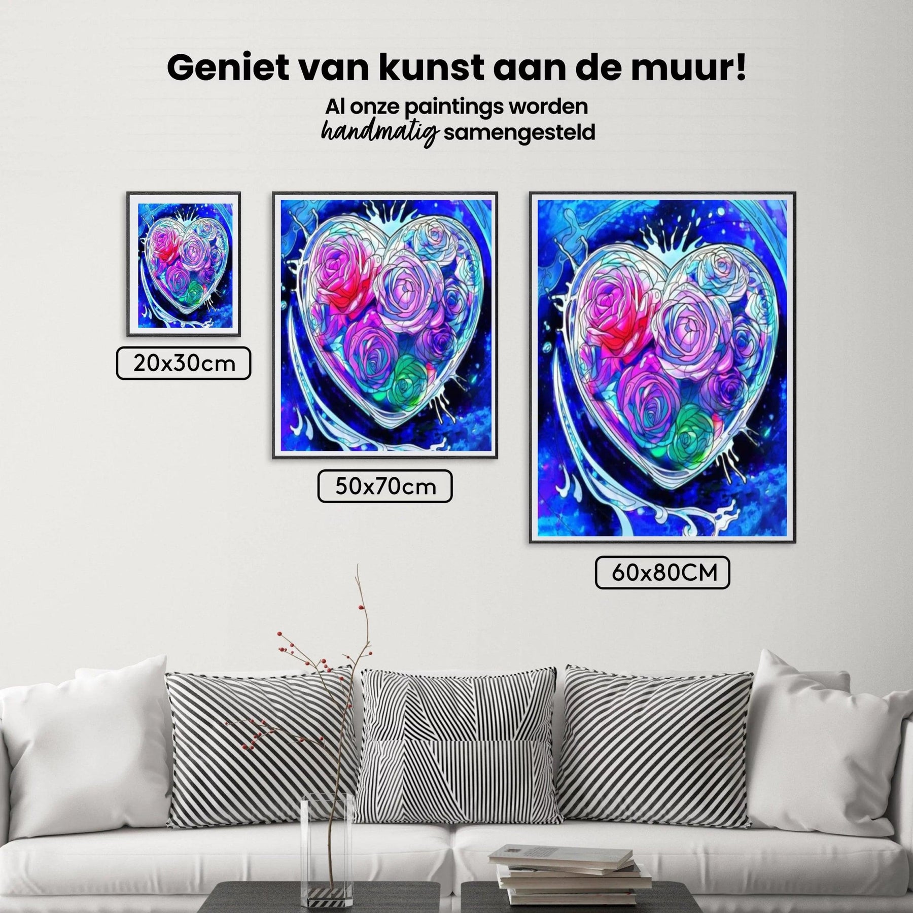 Diamond Painting Rozenhart - SEOS Shop ®