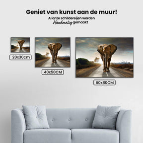 Diamantmalerei Safari Elefant - SEOS Shop ®