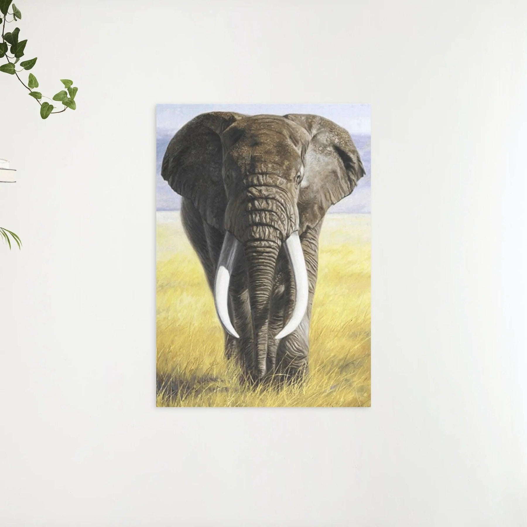 Diamond Painting Safari Elefant mit Stoßzähnen - SEOS Shop ®