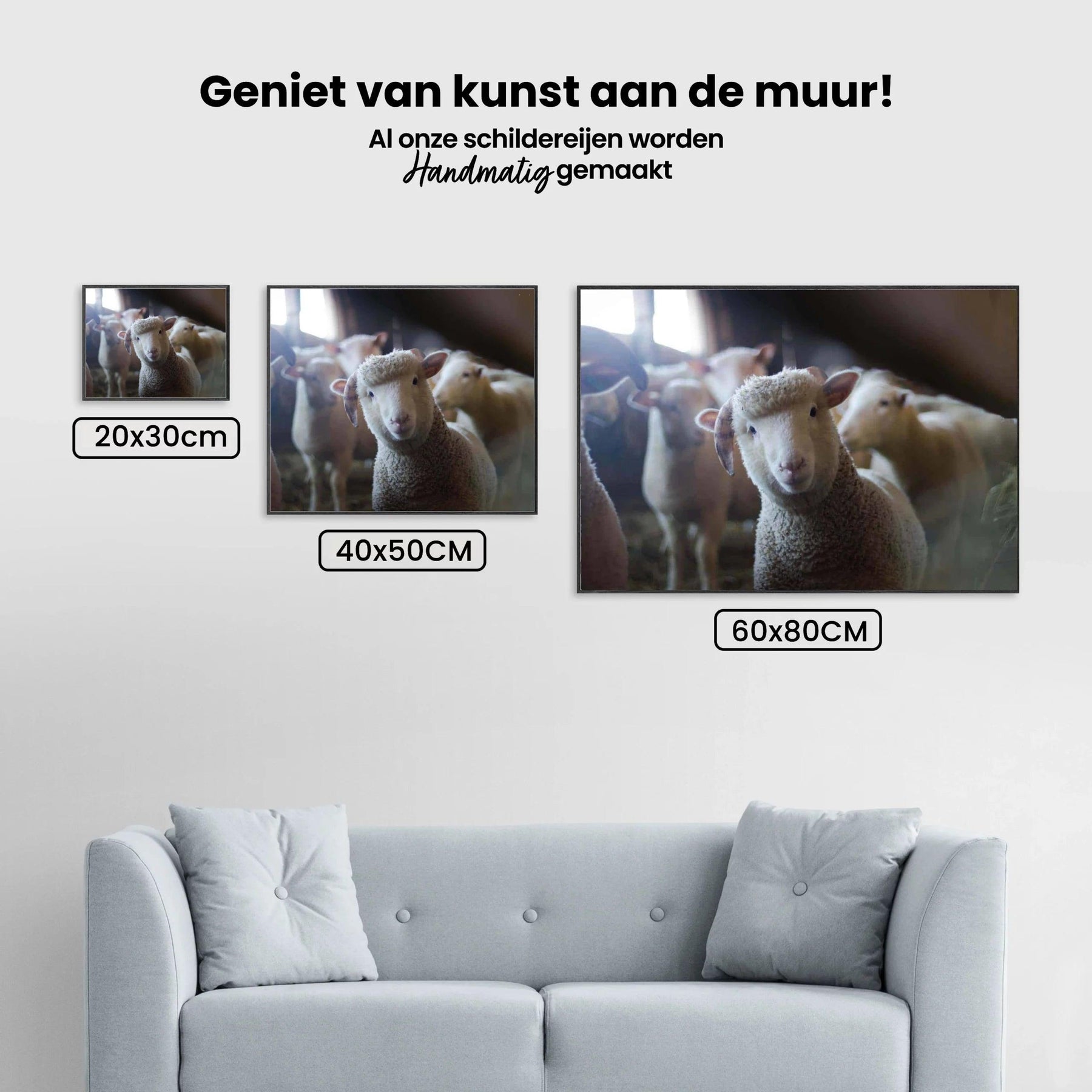 Diamond Painting Schafe 50x30 cm – SEOS Shop