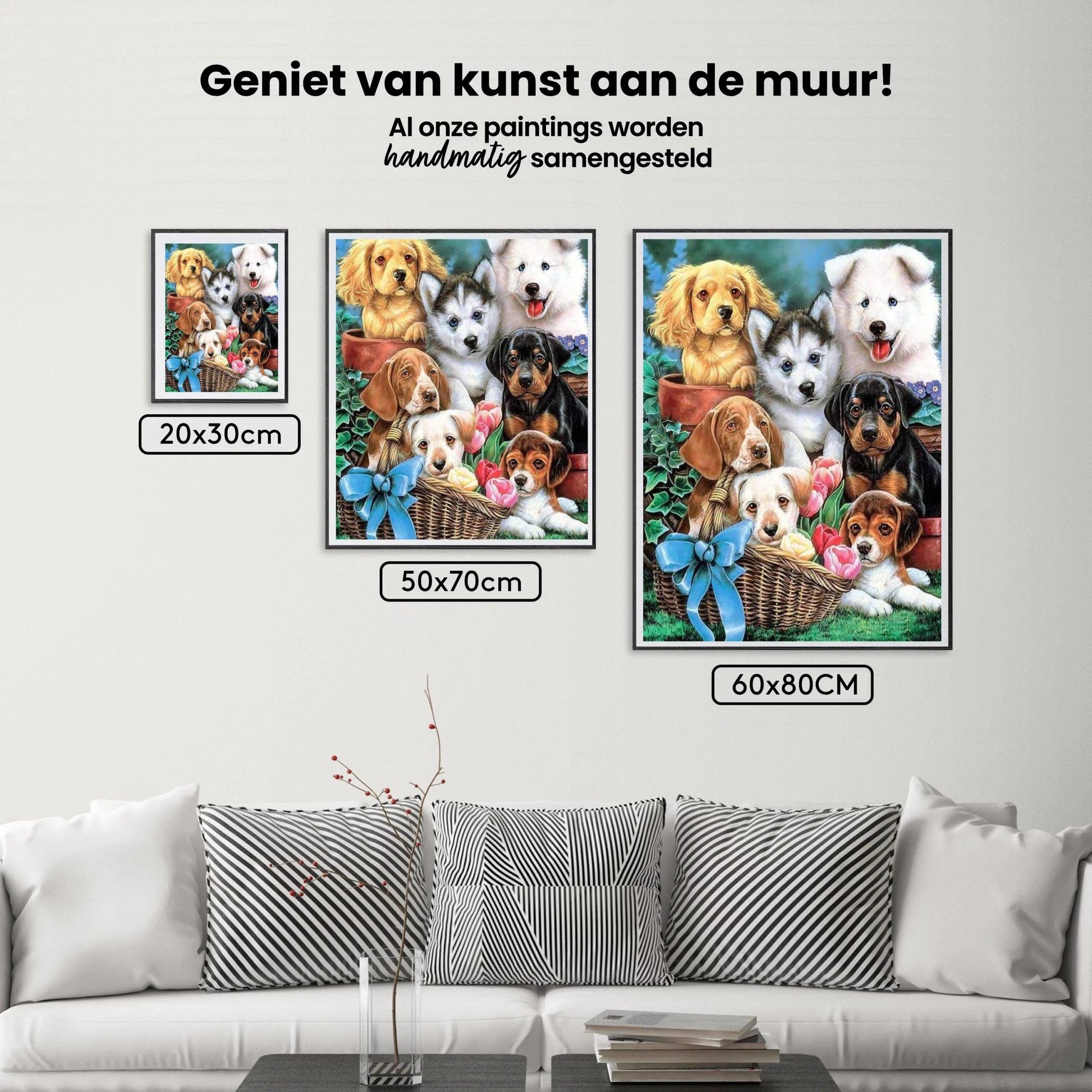 Diamantmalerei süße Welpen - SEOS Shop ®
