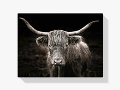 Diamond Painting Scottish Highlander - Scottish Highlander im Vintage-Stil - SEOS Shop ®