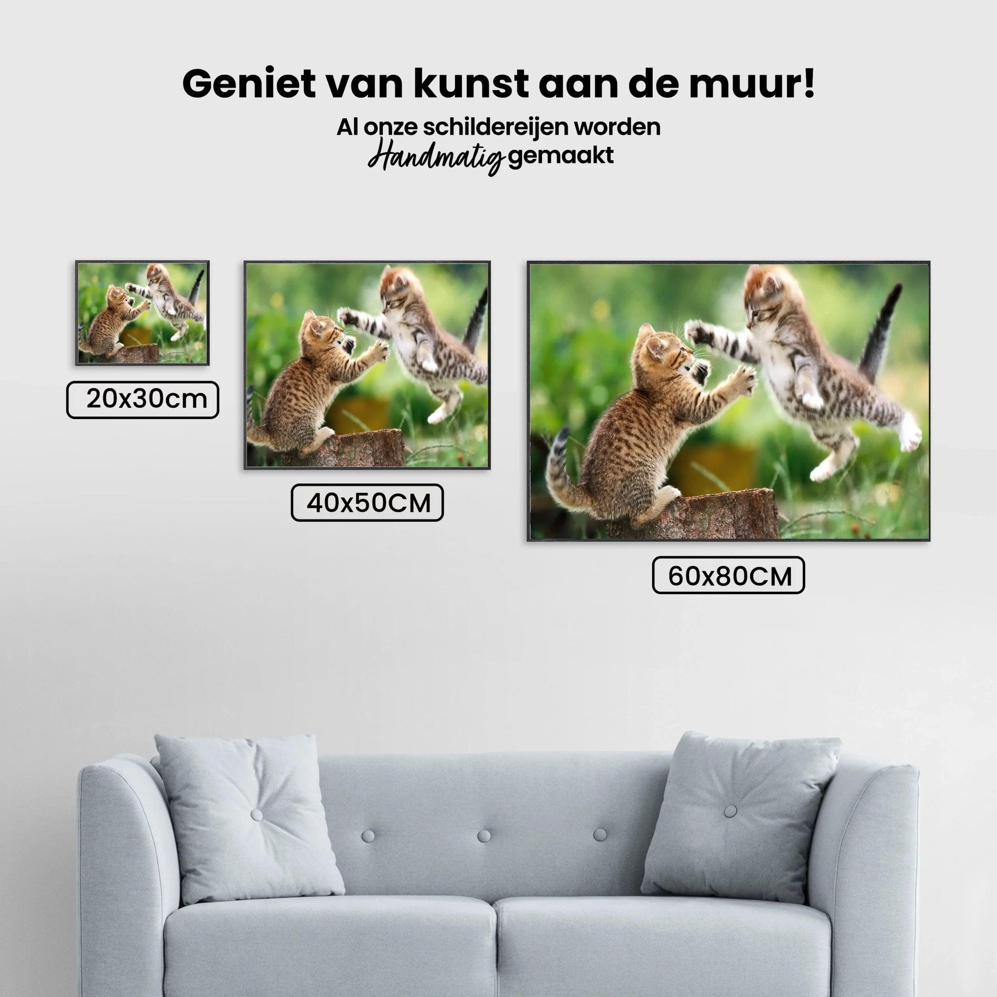 Diamond Painting Spielende Kätzchen - SEOS Shop ®
