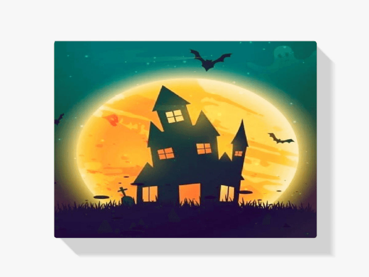 Diamantmalerei Spukhaus - SEOS Shop ®