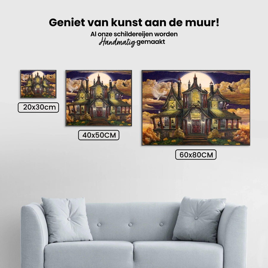 Diamantmalerei Spukhaus - SEOS Shop ®