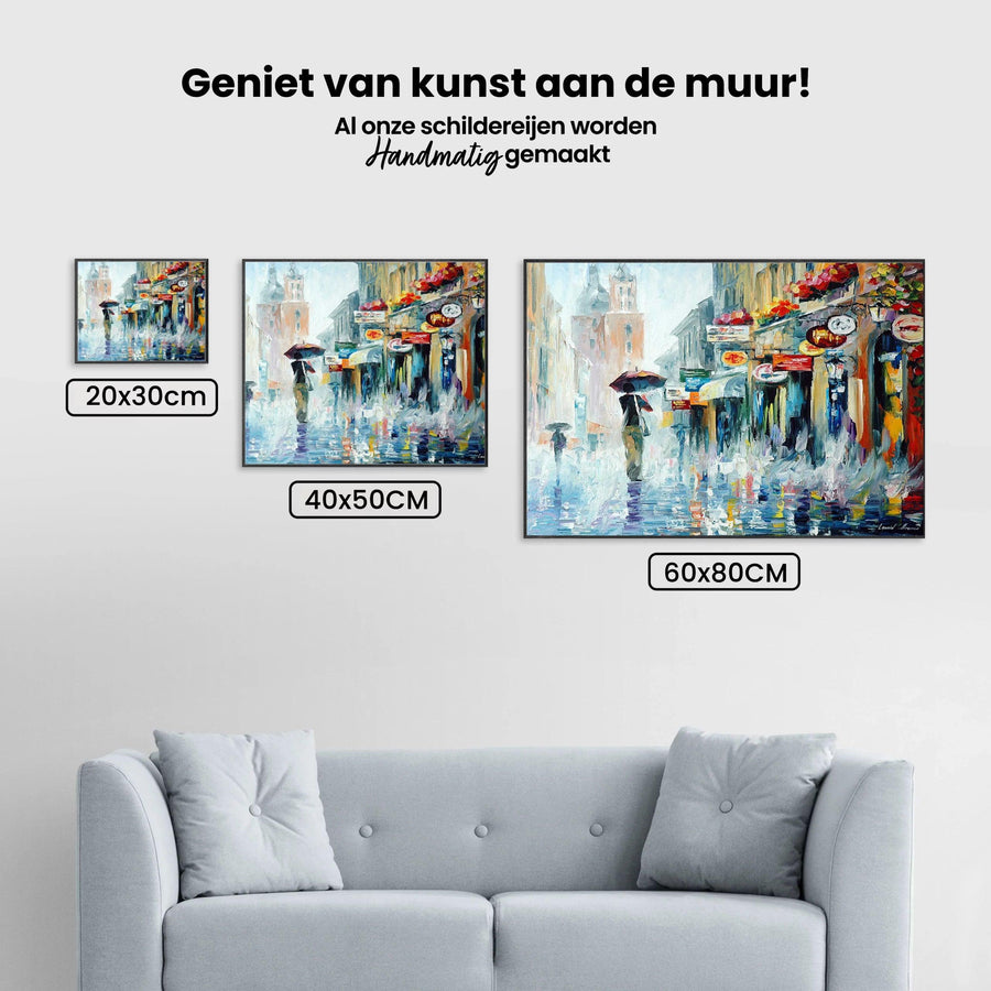 Diamond Painting Stadt im Regen - SEOS Shop ®