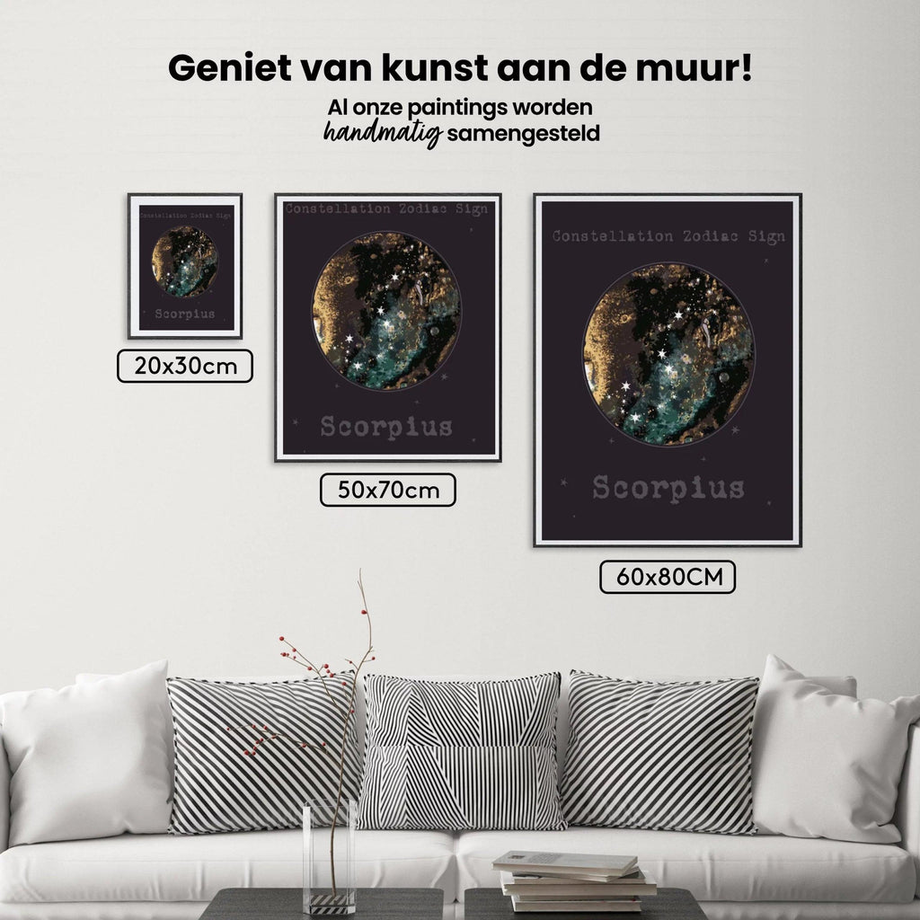 Diamond Painting Sternzeichen - Skorpion - SEOS Shop ®