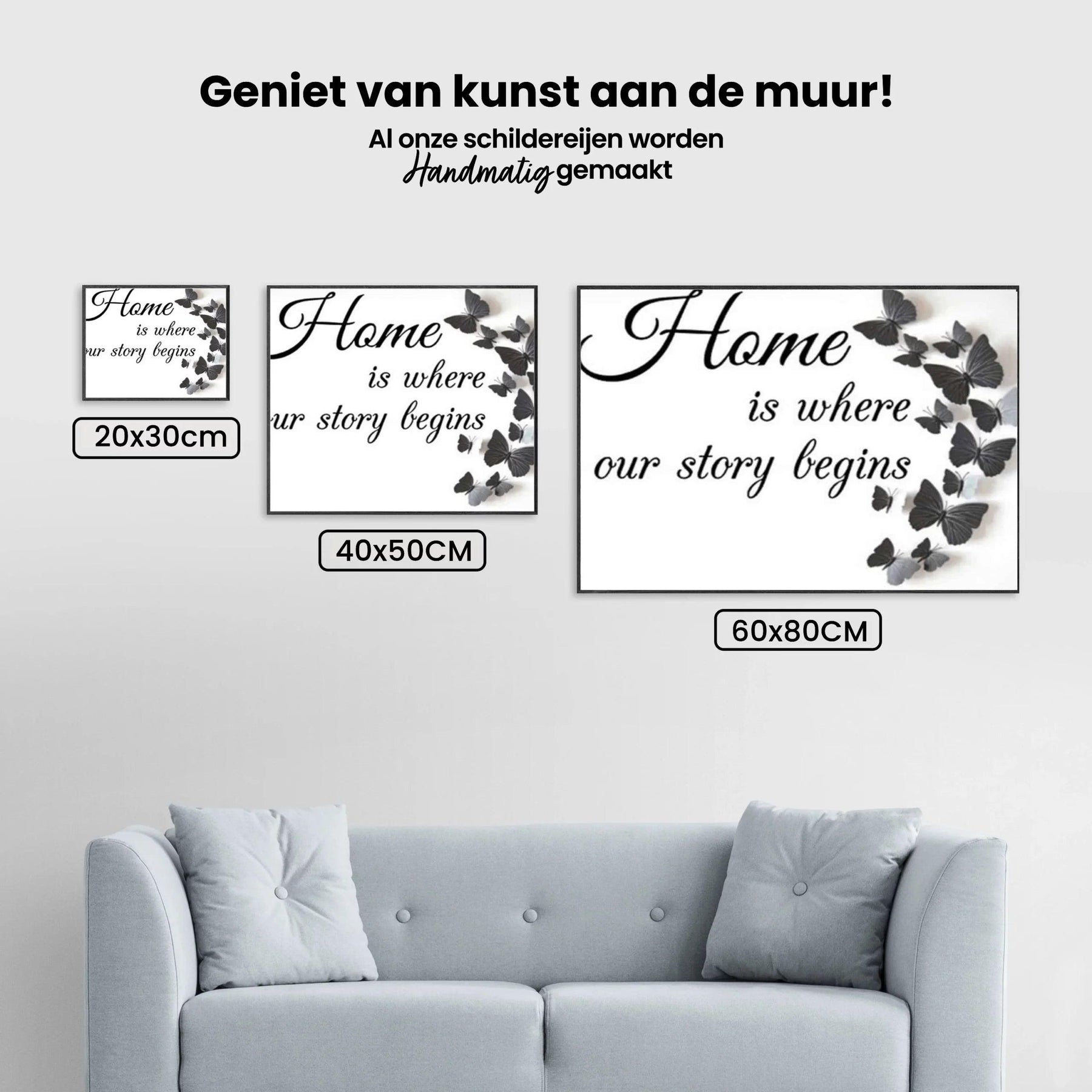 Diamond Painting Zuhause ist, wo unsere Geschichte beginnt – SEOS Shop ®