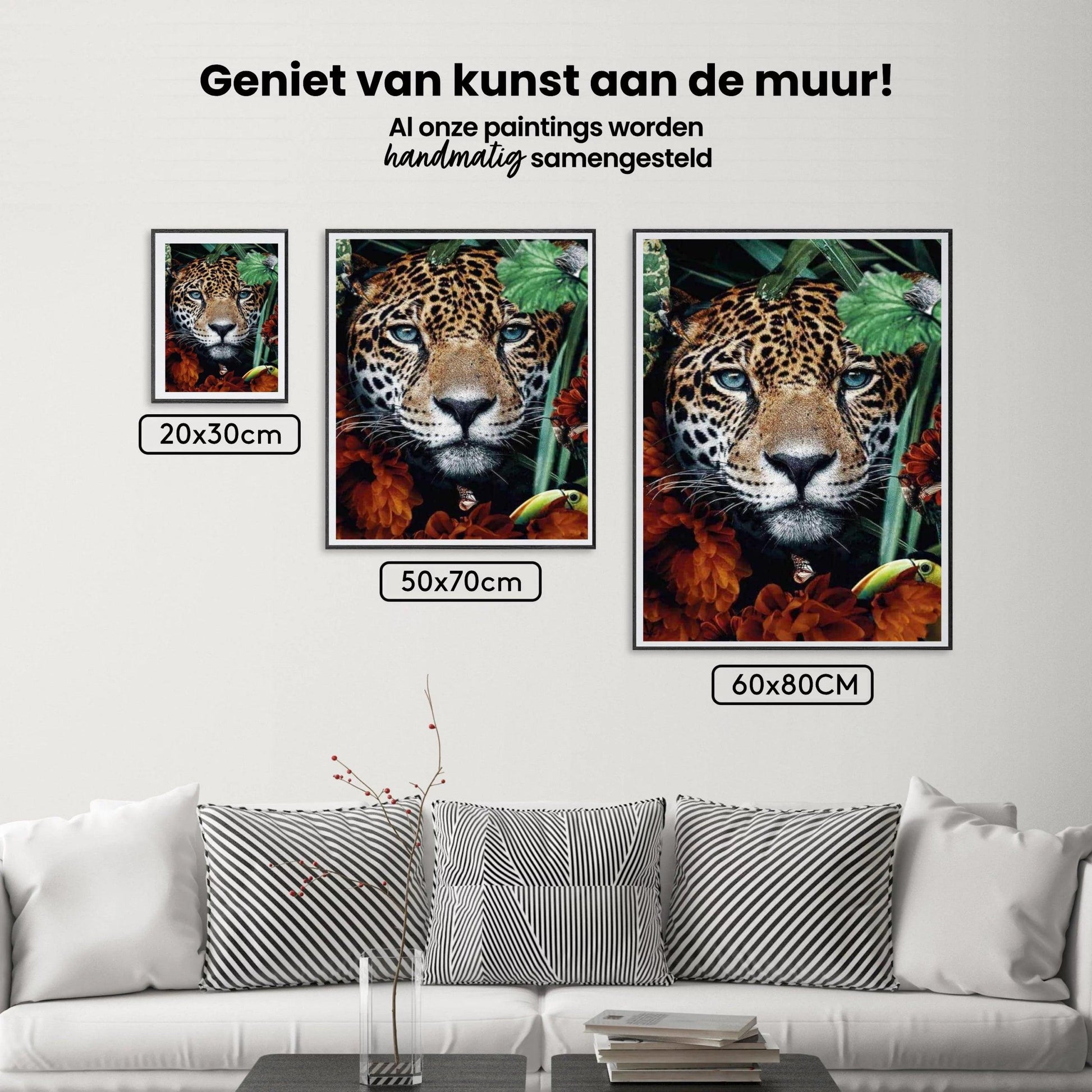 Diamantmalerei Tiger im Dschungel - SEOS Shop ®