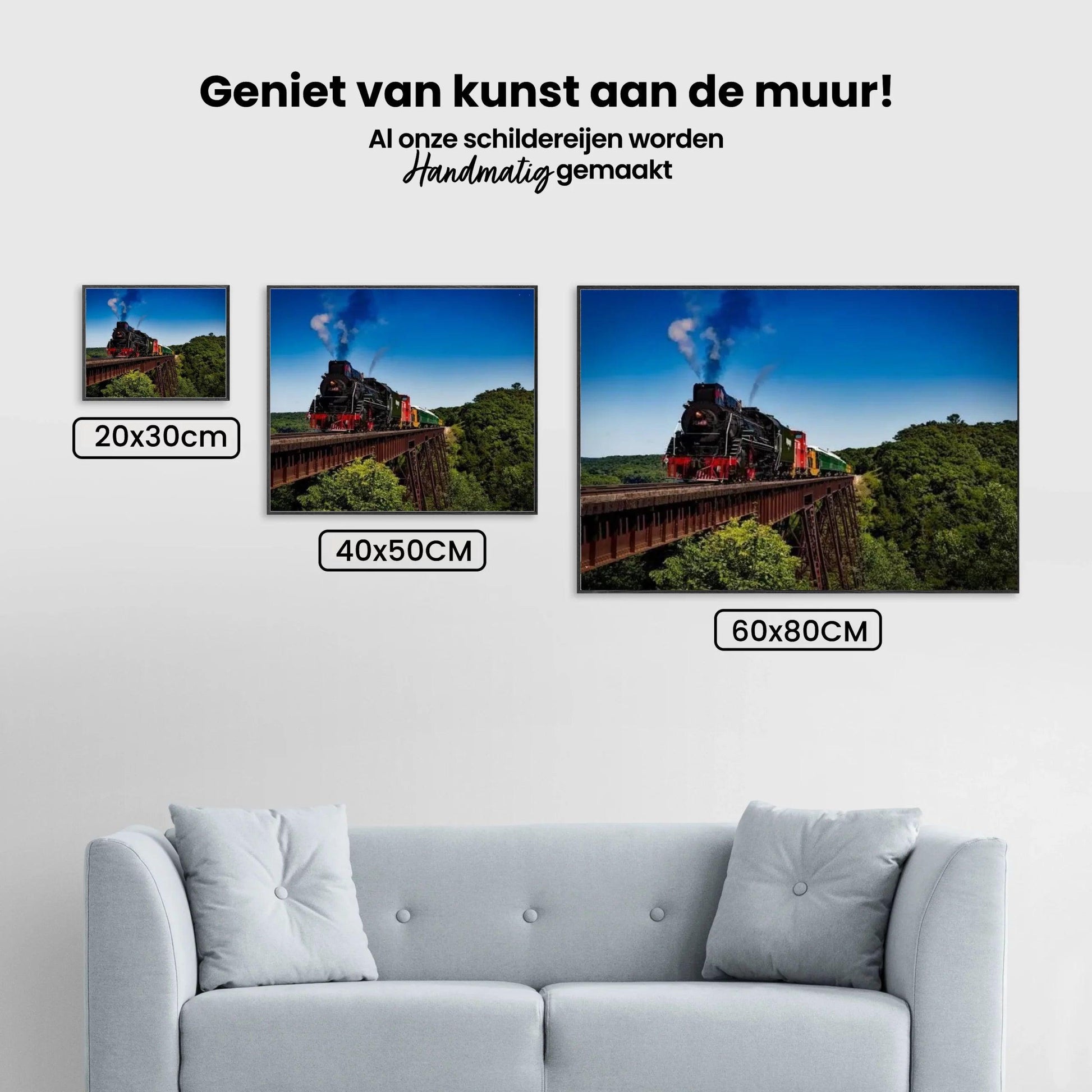 Diamantmalerei Zug auf Schienen – SEOS Shop ® 
