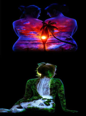 Diamantmalerei Tropischer Sonnenuntergang - SEOS Shop ®