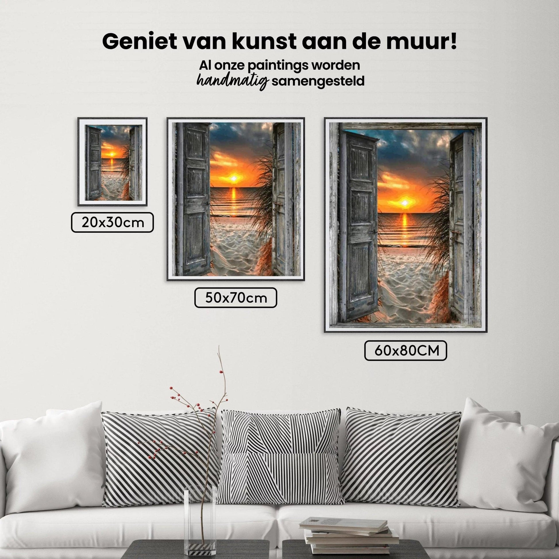 Diamantmalerei Tropischer Sonnenuntergang – SEOS Shop ®