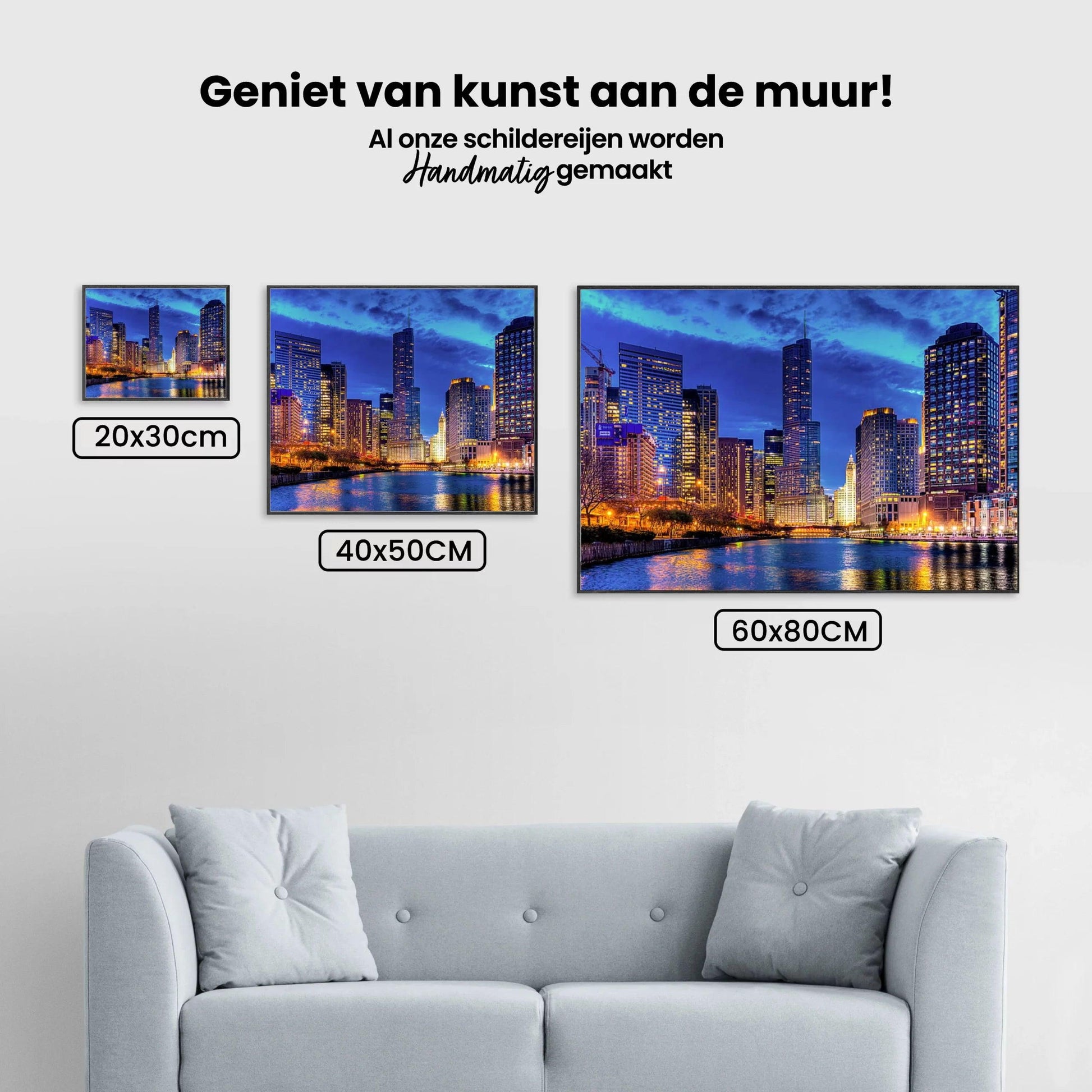 Diamond Painting USA Stadt Nacht - SEOS Shop ®