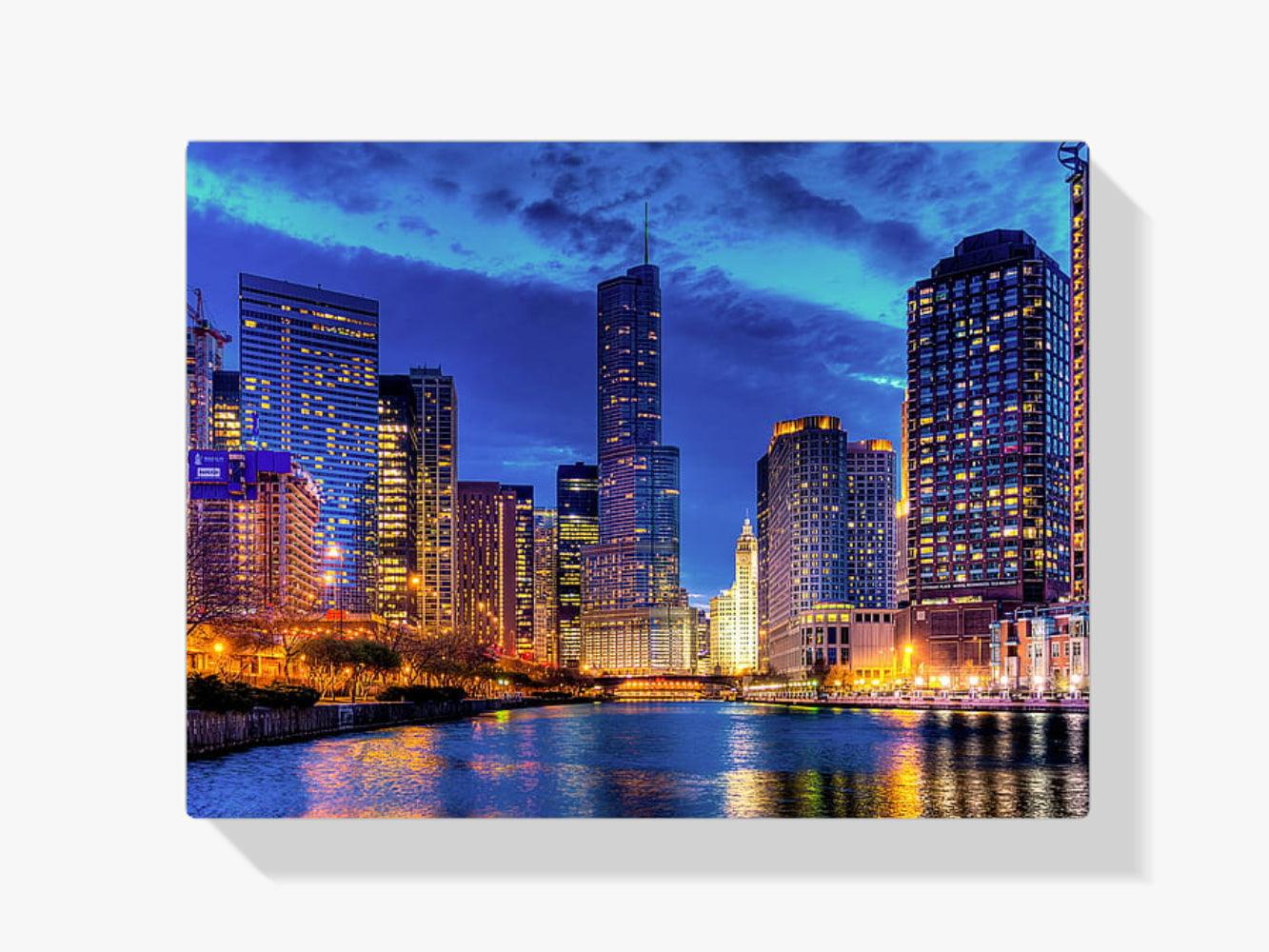 Diamond Painting USA Stadt Nacht - SEOS Shop ®