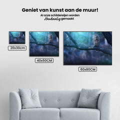 Diamond Painting Eule auf Ast – SEOS Shop ®