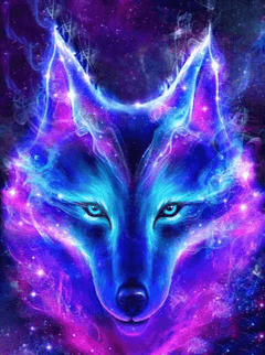 Diamond Painting Universum Wolf - SEOS Shop ®