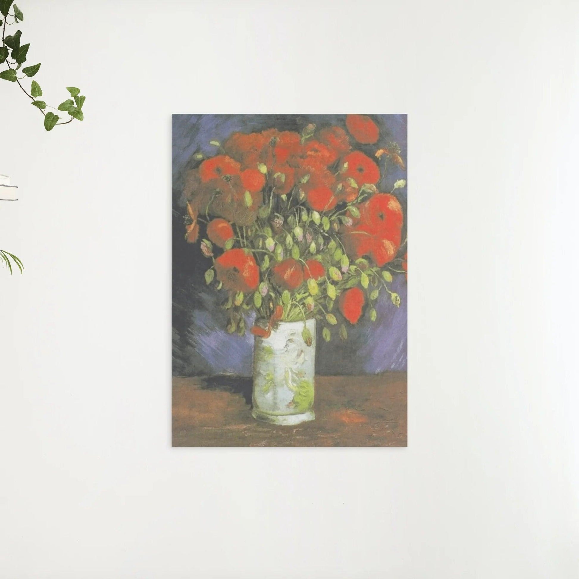 Diamond Painting Vase mit roten Mohnblumen - SEOS Shop ®