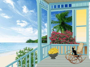 Diamond Painting Urlaubsfoto - Strand mit Meer – SEOS Shop ®