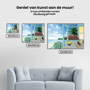Diamond Painting Urlaubsfoto - Strand mit Meer – SEOS Shop ®