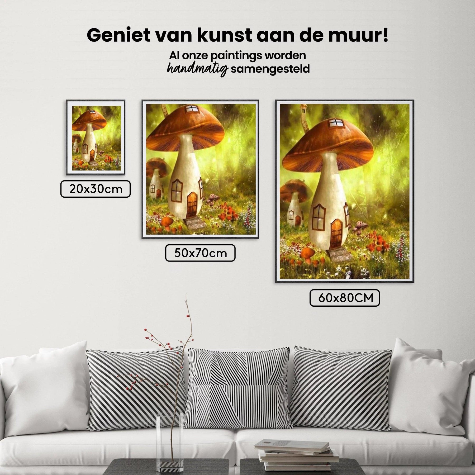 Diamantmalerei Beleuchtung Pilzhaus - SEOS Shop ®