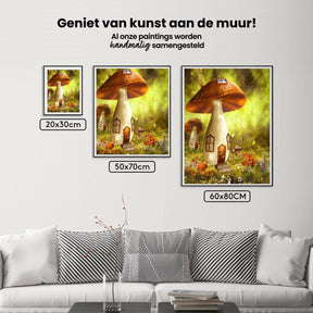 Diamantmalerei Beleuchtung Pilzhaus - SEOS Shop ®