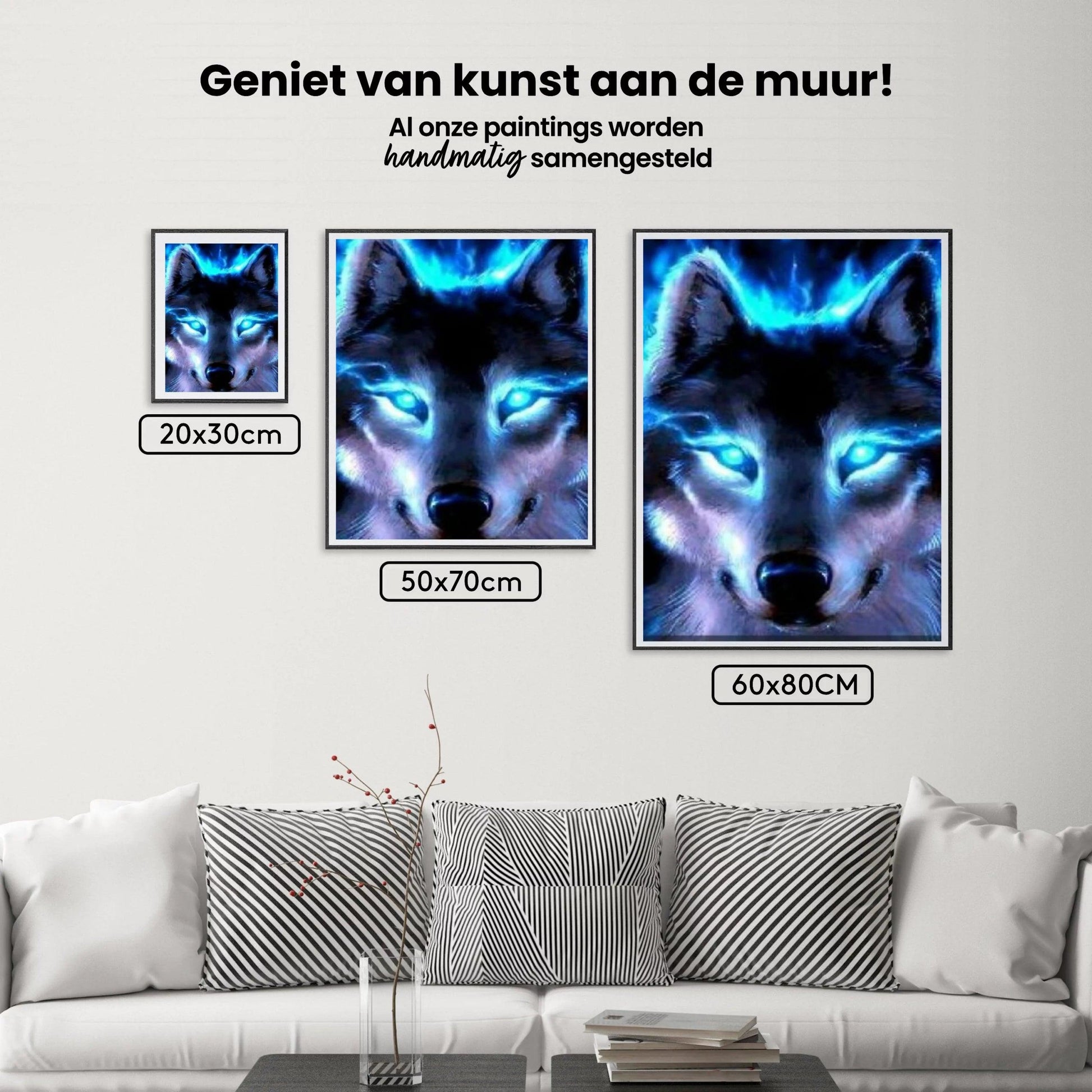 Diamond Painting Beleuchtung Wolf - SEOS Shop ®
