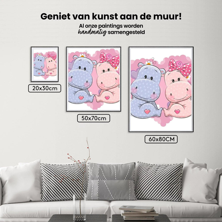 Diamond Painting Verliebte Kühe - SEOS Shop ®