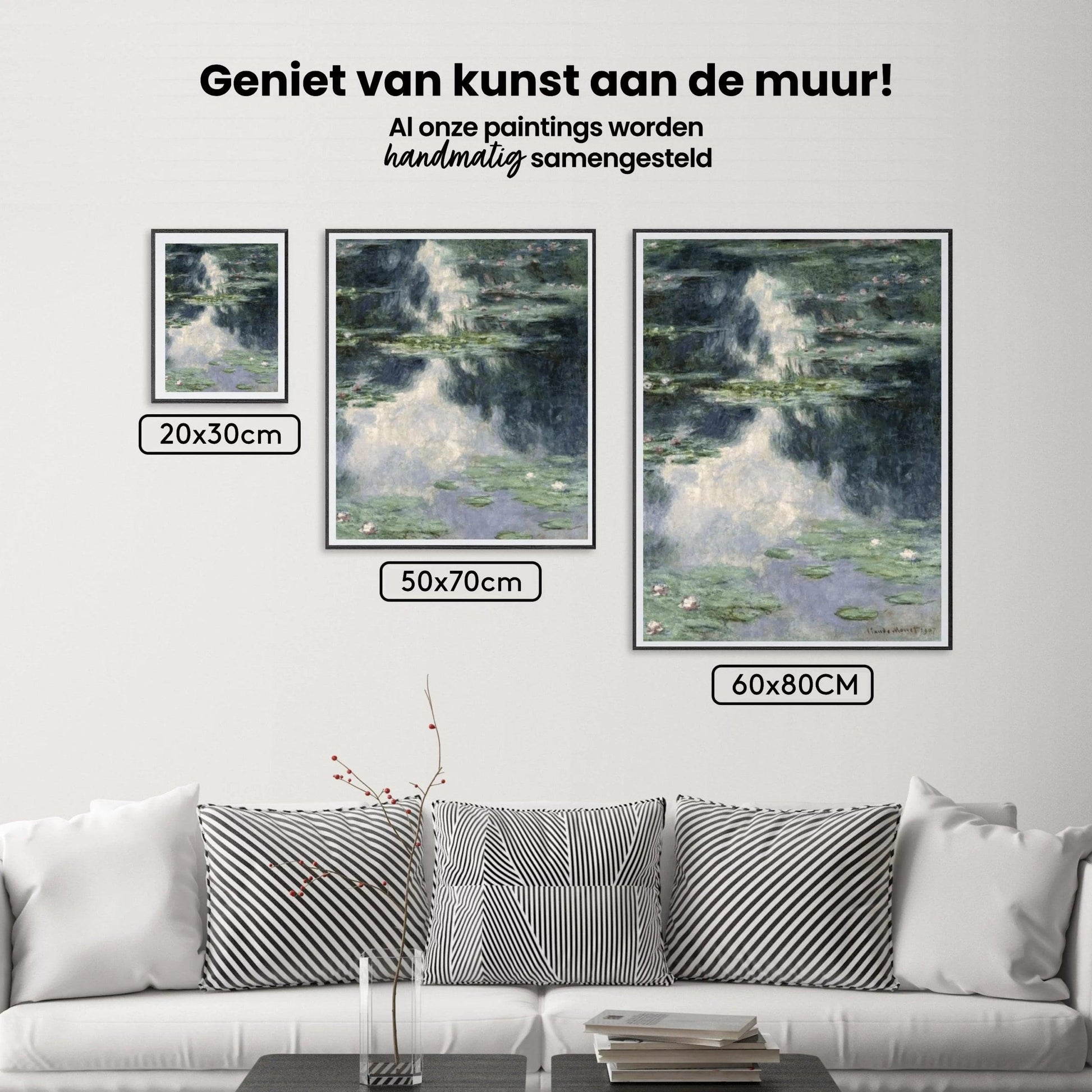 Diamond Painting Teich mit Seerosen - SEOS Shop ®