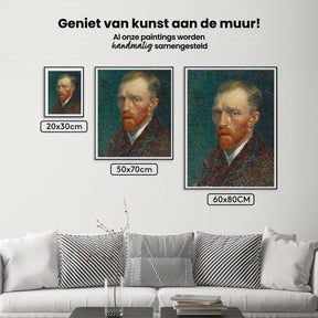 Diamantmalerei Vincent van Gogh Porträt - SEOS Shop ®