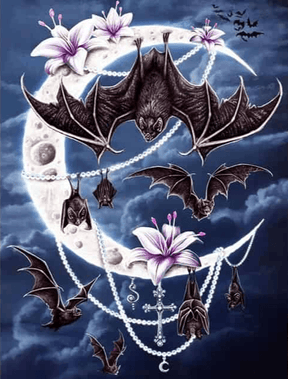 Diamantmalerei Fledermausmond - SEOS Shop ®