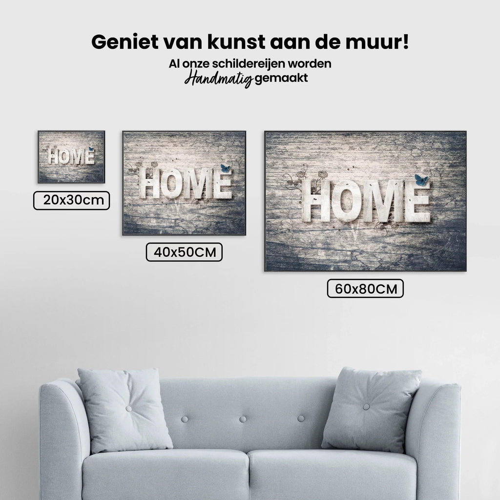Diamantmalerei Schmetterling Home Sweet Home – SEOS Shop ®