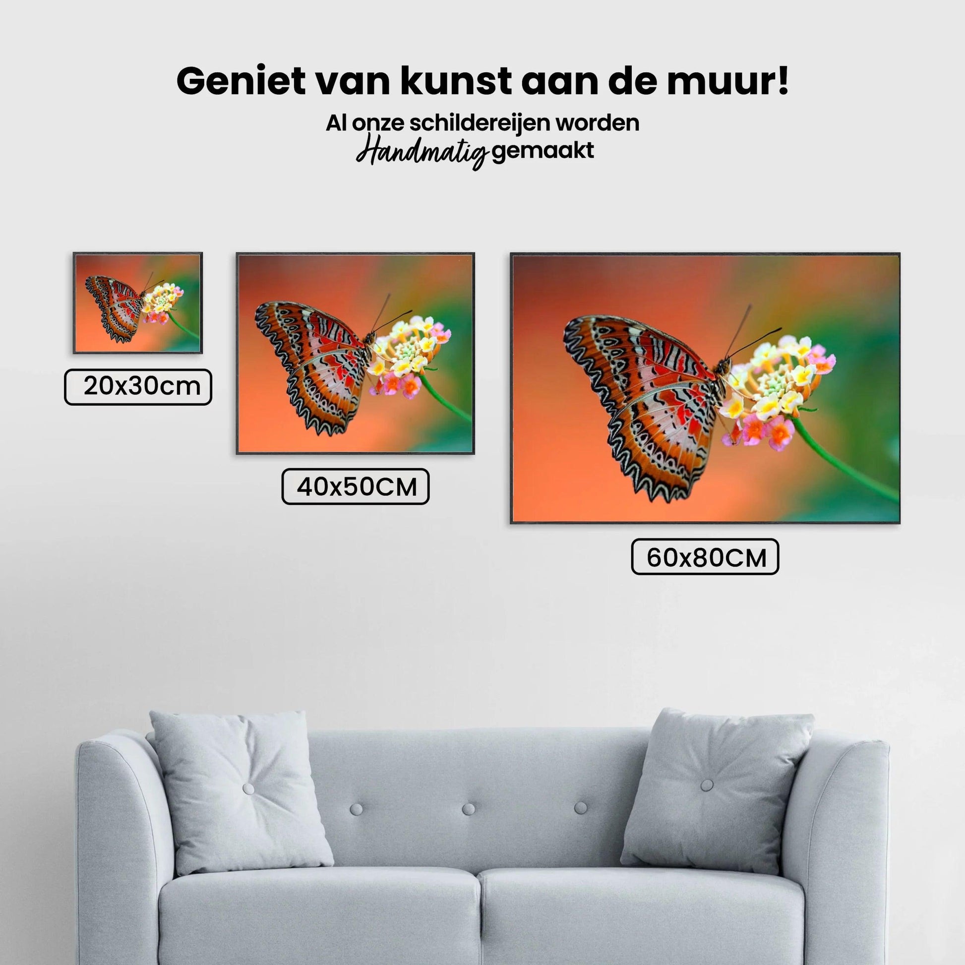 Diamantmalerei Schmetterling auf Blume - SEOS Shop ®