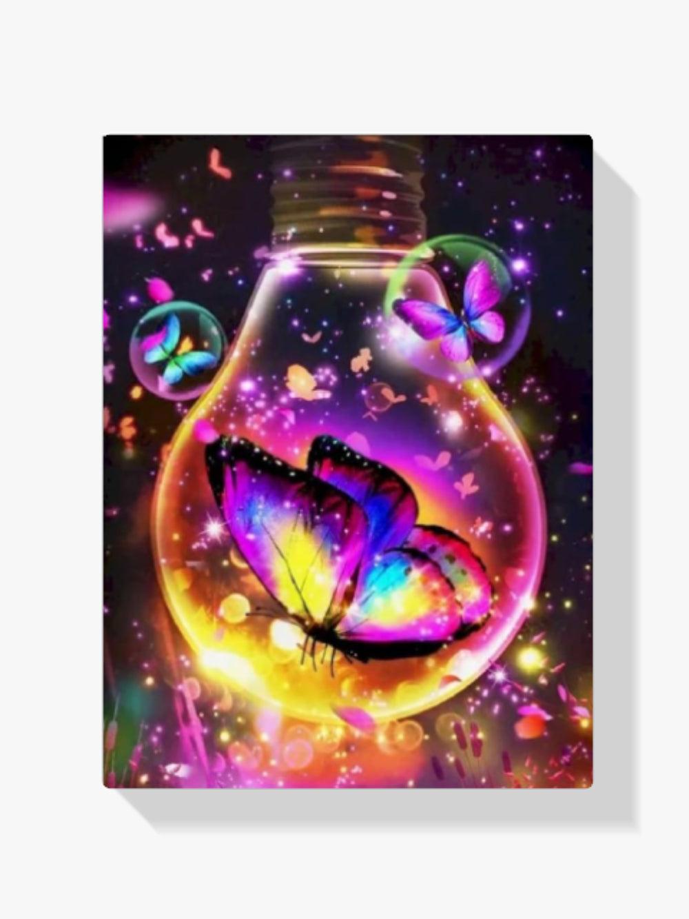 Diamantmalerei Schmetterlinge im Licht - SEOS Shop ®