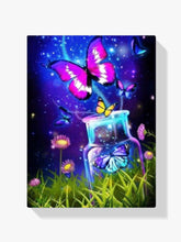Diamantmalerei Schmetterlinge im Topf - SEOS Shop ®