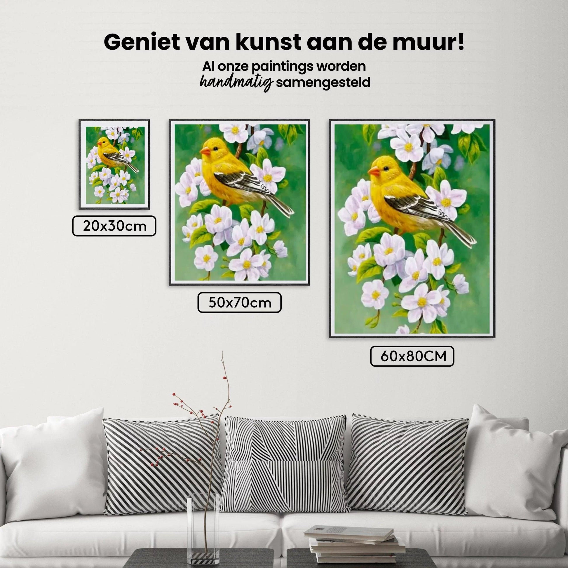 Diamantmalerei Vogel mit Blume - SEOS Shop ®