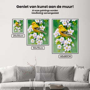 Diamantmalerei Vogel mit Blume - SEOS Shop ®