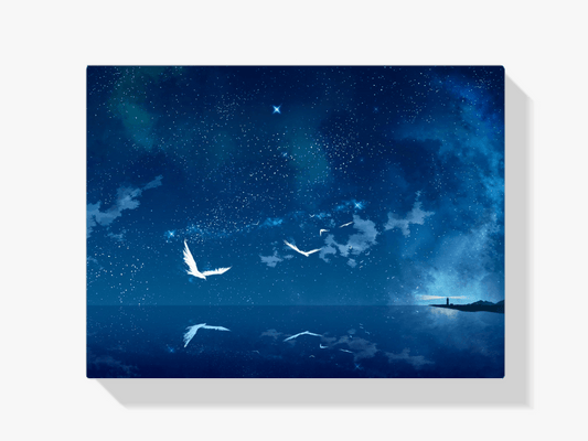 Diamantmalerei Vögel in der Nacht - SEOS Shop ®