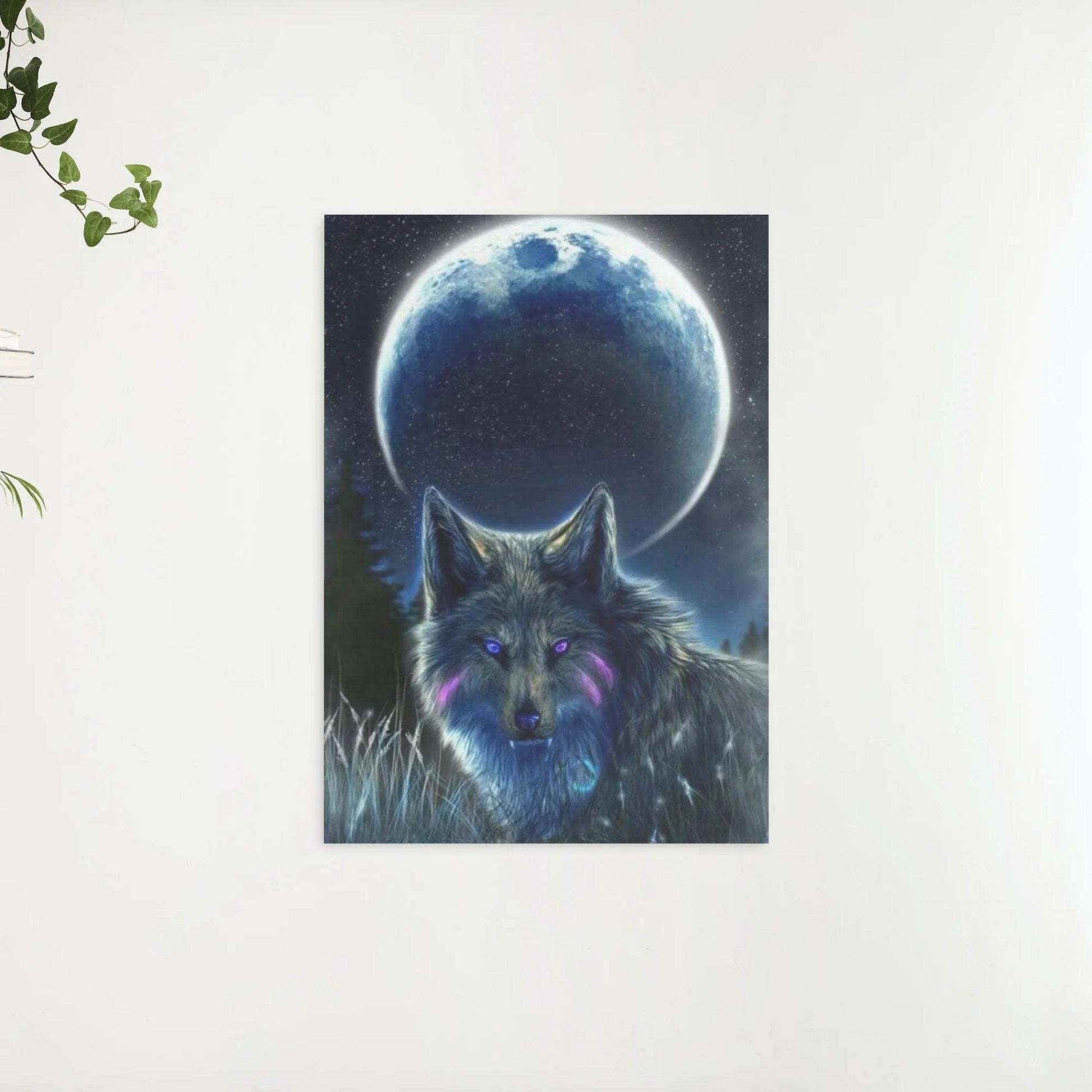 Diamantmalerei Vollmond Wolf - SEOS Shop ®