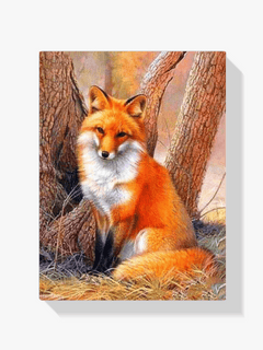 Diamantmalerei Fuchs am Baum - SEOS Shop ®