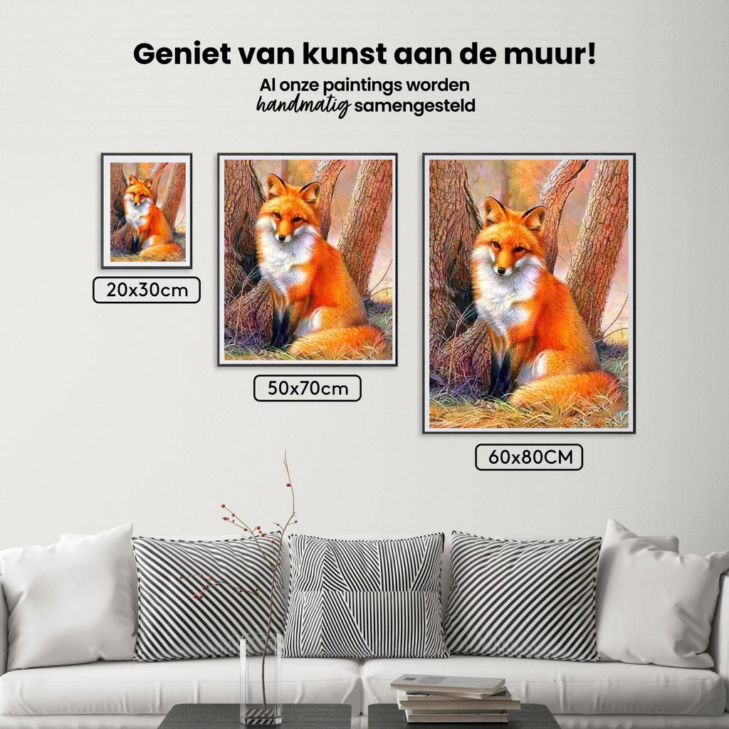 Diamantmalerei Fuchs am Baum - SEOS Shop ®