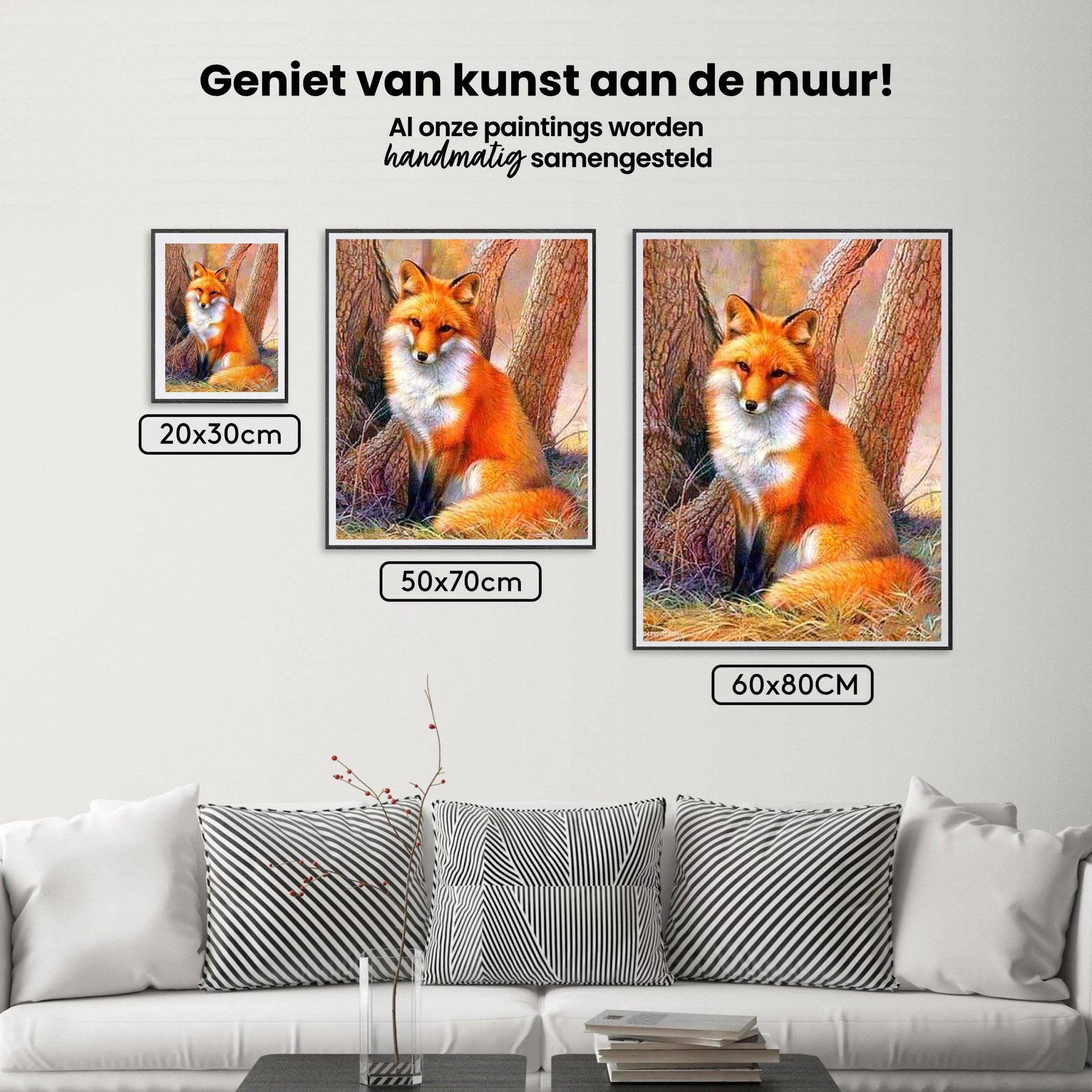 Diamantmalerei Fuchs am Baum - SEOS Shop ®