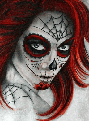 Diamond Painting Frau - Maske - SEOS Shop ®