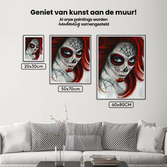 Diamond Painting Frau - Maske - SEOS Shop ®